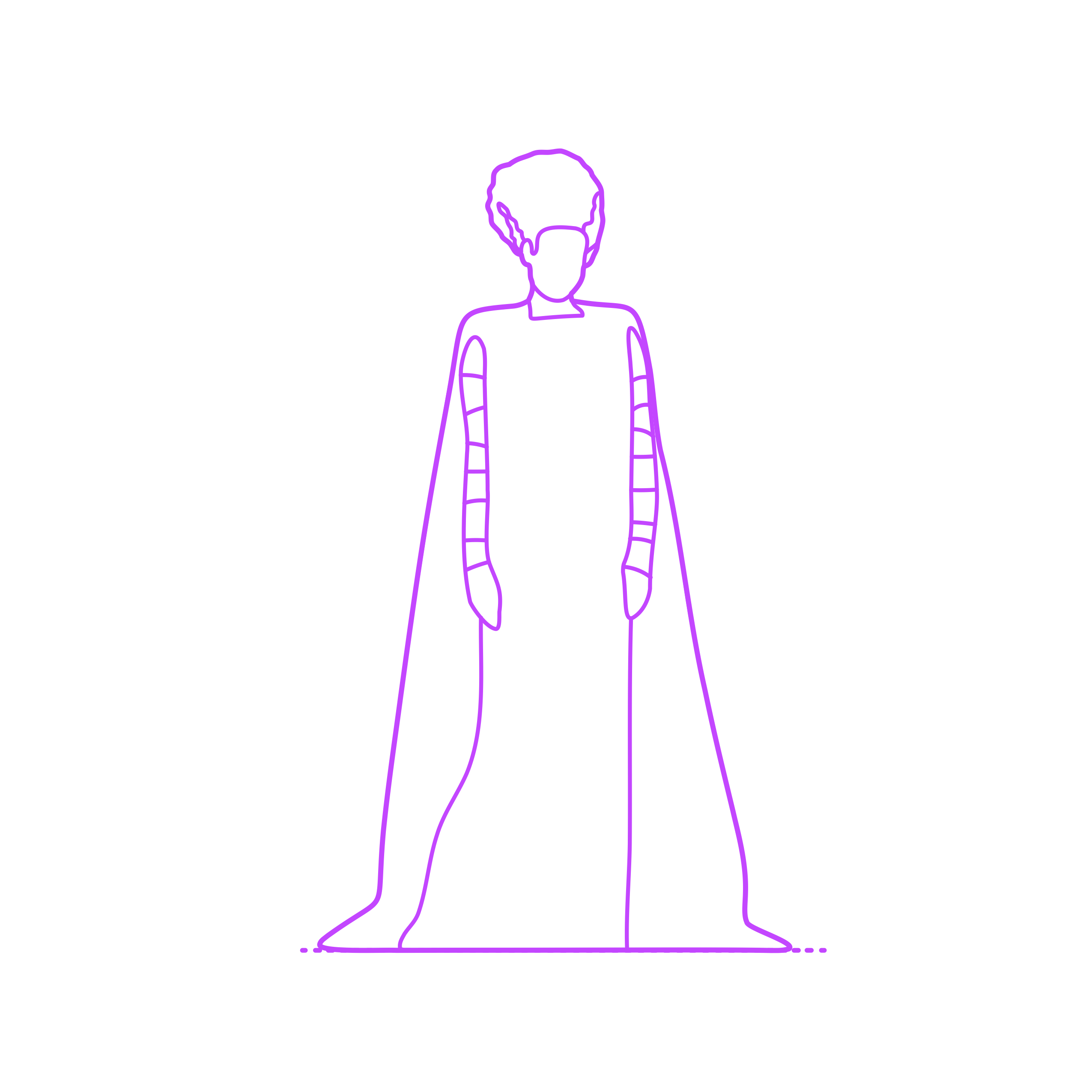 Pop Culture Classic Monsters Bride Of Frankenstein Editable Svg Line Art Free Vectors